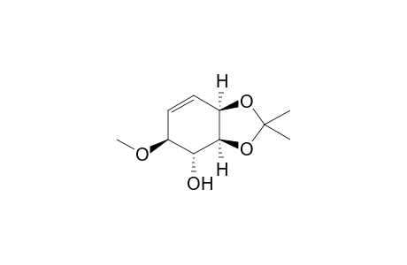 4-Hydroxy-5,6-[O,O-isopropylidene]-3-methoxycyclohex-1-ene