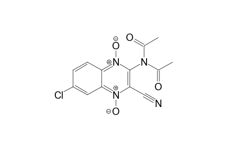 3-Diacetylamino-7-chloro-2-quinoxalinecarbonitrile1,4-dioxide