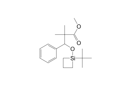 METHYL-2,2-DIMETHYL-3-[(1-(1,1-DIMETHYLETHYL)-SILACYCLOBUT-1-YL)-OXY]-3-PHENYLPROPANOATE