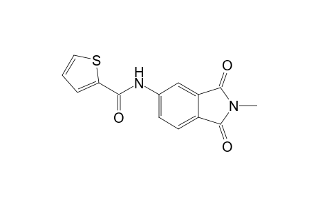 N-(2-Methyl-1,3-dioxo-2,3-dihydro-1H-isoindol-5-yl)-2-thiophenecarboxamide