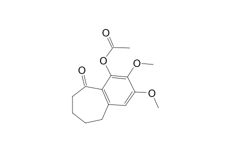 2,3-dimethoxy-4-hydroxy-6,7,8,9-tetrahydro-5H-benzocyclohepten-5-one, acetate
