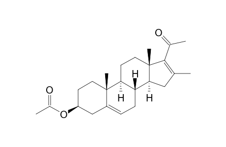 3β-hydroxy-16-methylpregna-5,16-dien-20-one, acetate