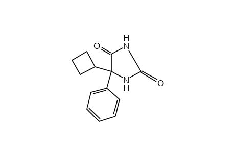 5-cyclobutyl-5-phenylhydantoin