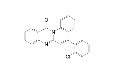 3-Phenyl-2-(2-chlorostyryl)-4-quinazolone