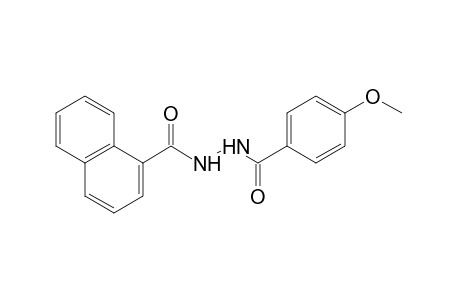 1-(4-Methoxybenzoyl)-2-(1-naphthoyl)hydrazine