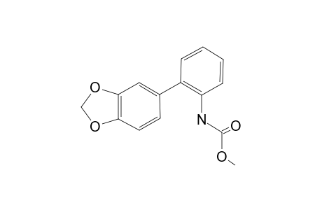 Methyl N-[2-(1,3-benzodioxol-5-yl)phenyl]carbamate