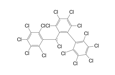 Benzyl, .alpha.,2,3,4,5-pentachloro-.alpha.,6-bis(pentachlorophenyl)-