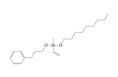 Silane, methylvinyl(3-phenylpropoxy)nonyloxy-