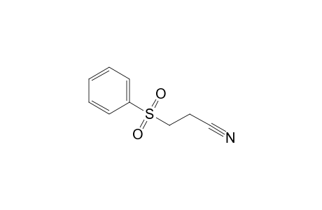 3-(Phenylsulfonyl)propionitrile