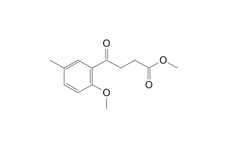 3-(5-methyl-o-anisoyl)propionic acid, methyl ester