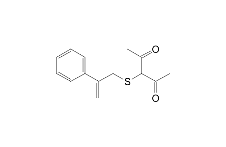 2-Hydroxy-3-[(2-phenylprop-2-en-1-yl)thio]pent-2-en-4-one