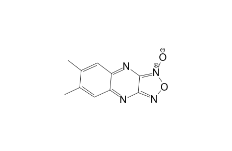 6,7-DIMETHYLFURAZANO-[3,4-B]-QUINOXALINE-1-OXIDE