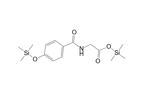 Glycine, N-[4-[(trimethylsilyl)oxy]benzoyl]-, trimethylsilyl ester