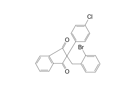 2-(2-Bromobenzyl)-2-(4-chlorophenyl)-1H-indene-1,3(2H)-dione