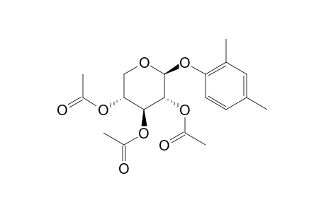 2,4-xylyl beta-D-xylopyranoside, triacetate