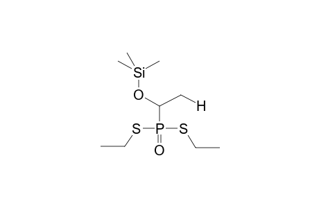 S,S'-DIETHYL-1-TRIMETHYLSILYLOXYETHYLDITHIOPHOSPHONATE