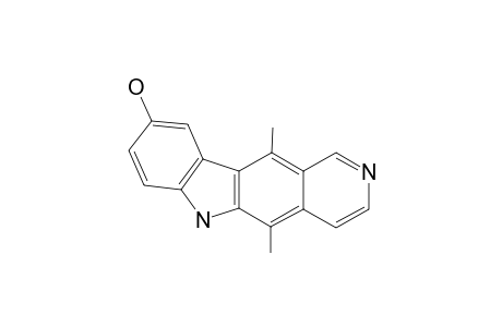 5,11-dimethyl-6H-pyrido[4,3-b]carbazol-9-ol