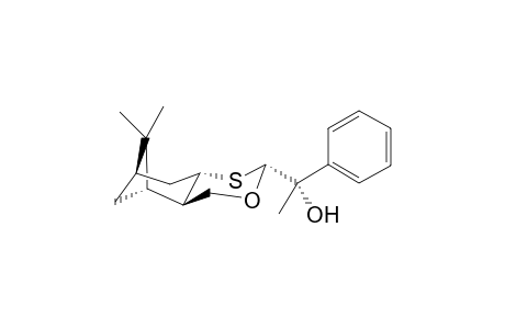 (1S,2R,5R,7S,9R)-5-[(1'S)-1'-Hydroxy-1'-phenyl-1'-ethyl)]-10,10-dimethyl-4-oxa-6-thiatricyclo[7.1.1.0(2,7)]undecane