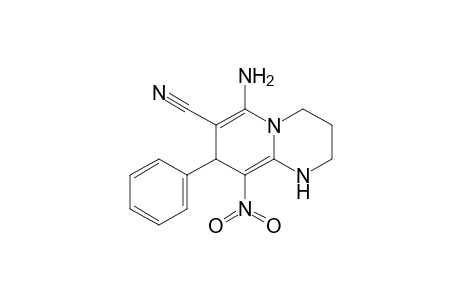 6-Amino-9-nitro-8-phenyl-1,3,4,8-tetrahydro-2H-pyrido[1,2-a]pyrimidine-7-carbonitrile