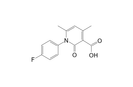 1-(4-Fluoro-phenyl)-4,6-dimethyl-2-oxo-1,2-dihydro-pyridine-3-carboxylic acid