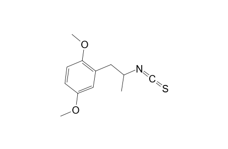 Benzene, 2-(2-isothiocyanatopropyl)-1,4-dimethoxy-