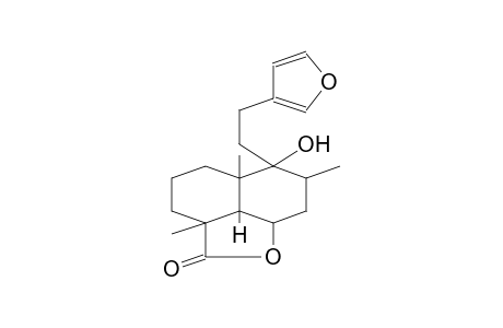 6beta,9-DIHYDROXY-15,16-EPOXY-8betaH-LABDA-13(16),14-DIEN-19-OIC ACID, gamma-LACTONE