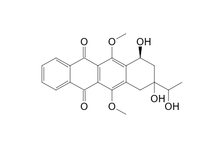 (7S)-7,9-Dihydroxy-9-(1'-hydroxyethyl)-6,11-dimethoxy-7,8,9,10-tetrahydronaphthacene-5,12-dione