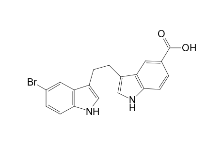 3-(2-(5-bromo-indol-3-yl)ethyl)-indole-5-carboxylic acid