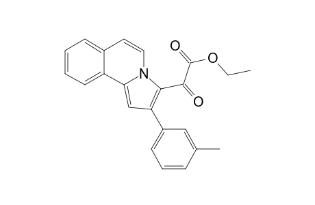 Ethyl 2-[2-(3-methylphenyl)pyrrolo[2,1-a]isoquinolin-3-yl]-2-oxoacetate