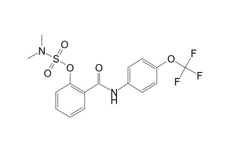 alpha,alpha,alpha-TRIFLUORO-p-SALICYLANISIDIDE, DIMETHYLSULFAMATE (ESTER)