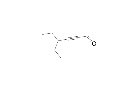 2-Hexynal, 4-ethyl-