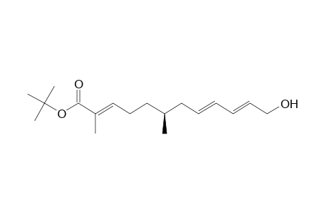 tert-Butylyl (2E,4E,10E)-(R)-(+)-2,6-Dimethyl-12-hydroxydodeca-2,8,10-trienoate