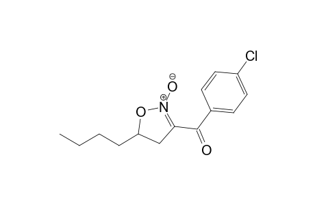 (5-butyl-2-oxidanidyl-4,5-dihydro-1,2-oxazol-2-ium-3-yl)-(4-chlorophenyl)methanone