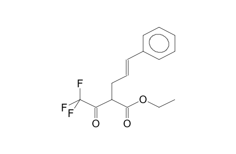 ETHYL 2-CINNAMYLTRIFLUOROACETYLACETATE