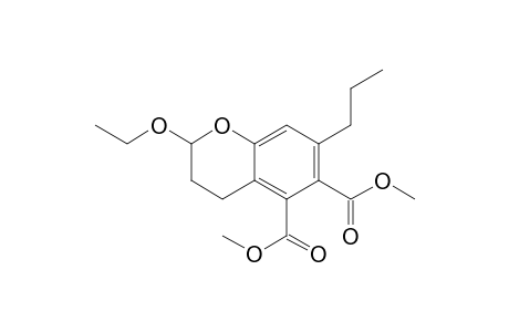 DIMETHYL-2-ETHOXY-7-PROPYLCHROMAN-5,6-DICARBOXYLATE