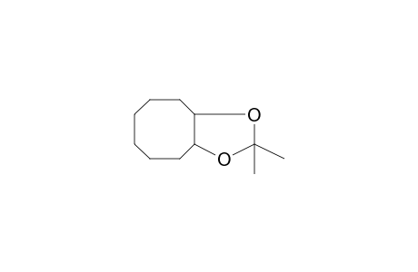 Cycloocta-1,3-dioxole, octahydro-2,2-dimethyl-