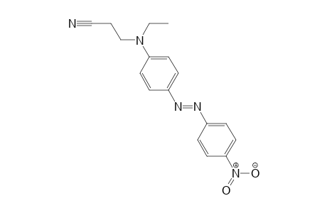 3-{N-ethyl-p-[(p-nitrophenyl)azo]anilino}propionitrile