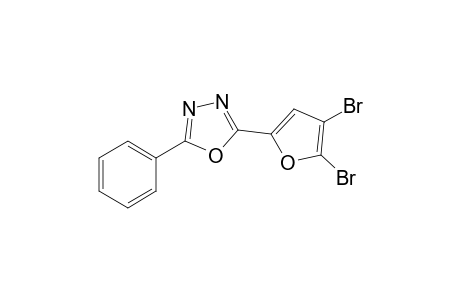 2-(4,5-DIBROMO-2-FURYL)-5-PHENYL-1,3,4-OXADIAZOLE
