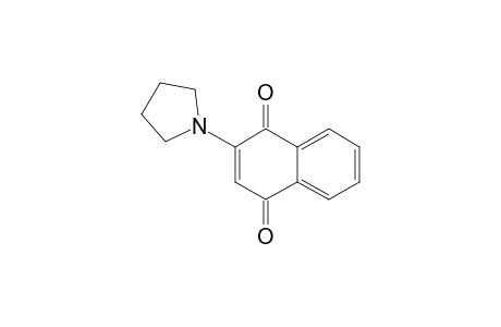 1,4-Naphthalenedione, 2-(1-pyrrolidinyl)-
