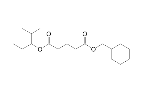 Glutaric acid, cyclohexylmethyl 2-methylpent-3-yl ester