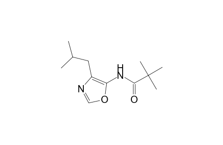 4-Isobutyl-5-(trimethylacetamido)oxazole