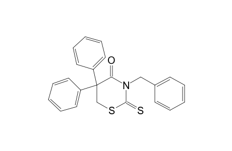 3-benzyldihydro-5,5-diphenyl-2-thio-2H-1,3-thiazine-2,4(3H)-dione