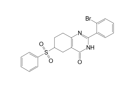 2-(ORTHO-BROMOPHENYL)-6-(PHENYLSULFONYL)-5,6,7,8-TETRAHYDRO-3H-QUINAZOLIN-4-ONE