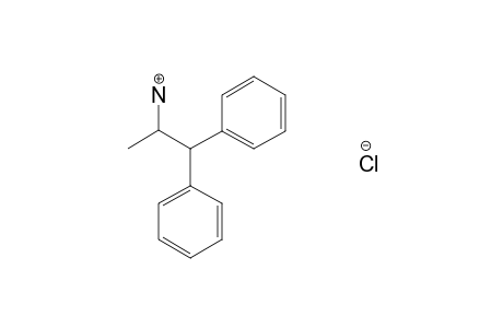 2,2-diphenyl-1-methylethylamine, hydrochloride