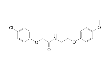 2-(4-Chloranyl-2-methyl-phenoxy)-N-[2-(4-methoxyphenoxy)ethyl]ethanamide