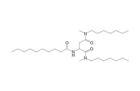 2-Decanoylamino-N1,N4-diheptyl-N1,N4-dimethyl-succinamide