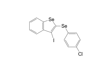 2-(4-chlorophenylselanyl)-3-iodobenzo[b]selenophene