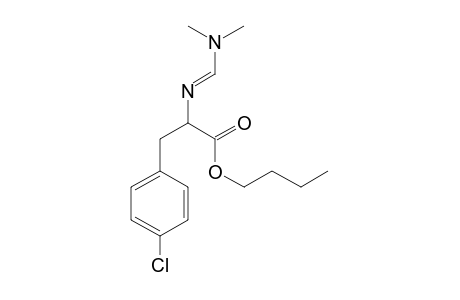 D-p-Chlorophenylalanine, N-dimethylaminomethylene-, butyl ester