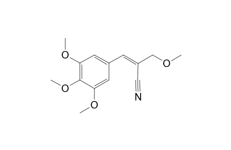 3,4,5-Trimethoxy-2'-(methoxymethyl)cinnamonitrile