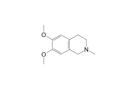 N-Methyl-6,7-dimethoxy-1,2,3,4-tetrahydroisoquinoline
